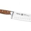 Nóż Santoku Fissman Bremen 18cm, drewno różane, precyzyjny, stal X50